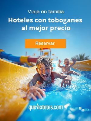 Hoteles con toboganes para viajar en familia