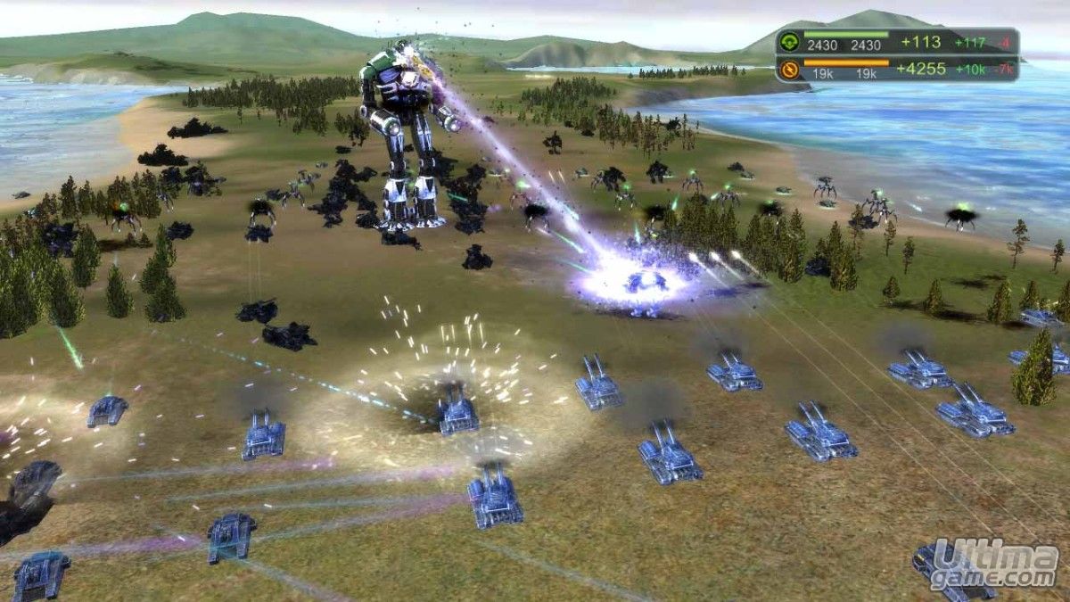 de Supreme Commander: Se retrasa la versión Xbox 360 de Supreme ...