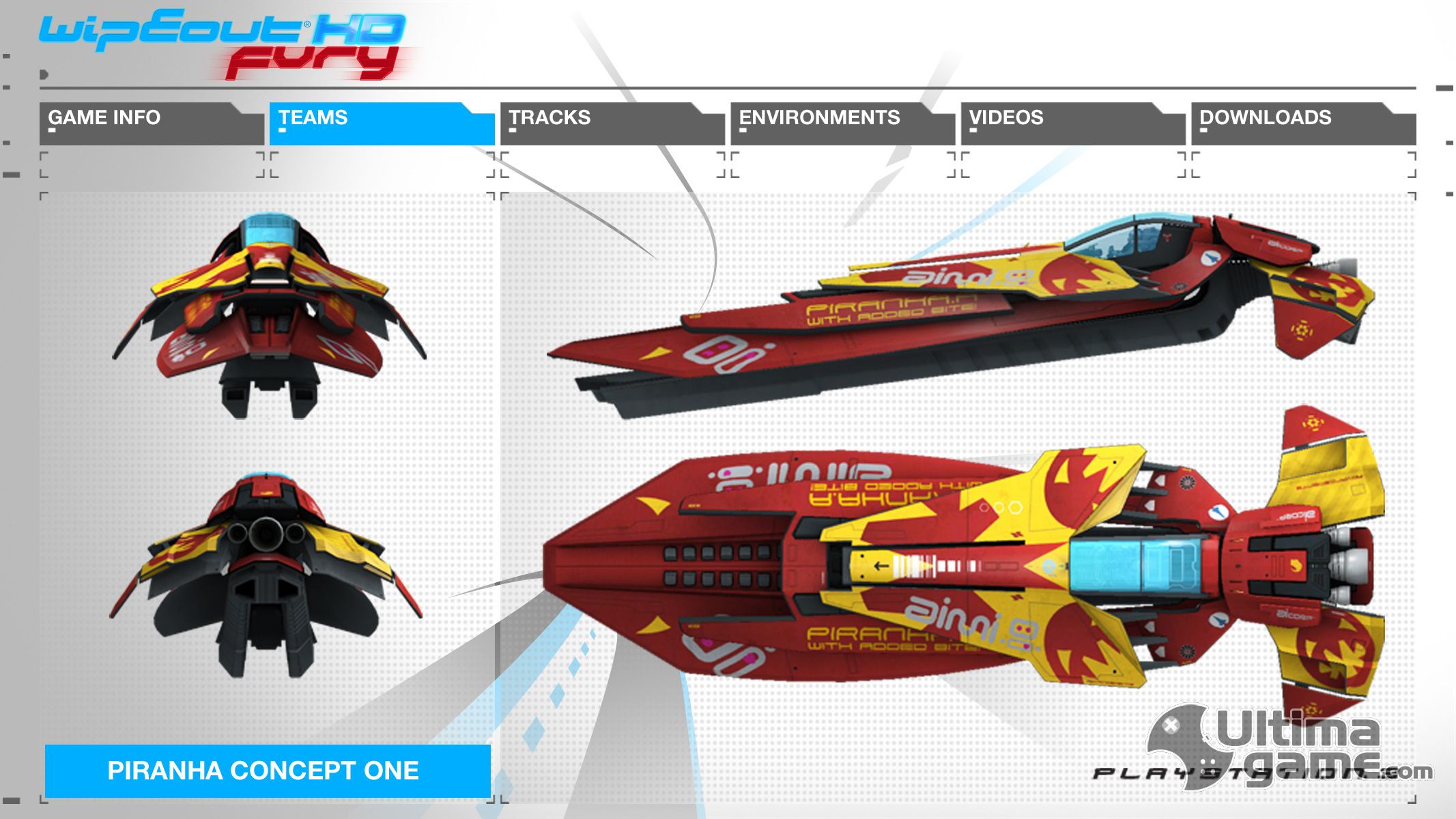 feisar wipeout hd fury
